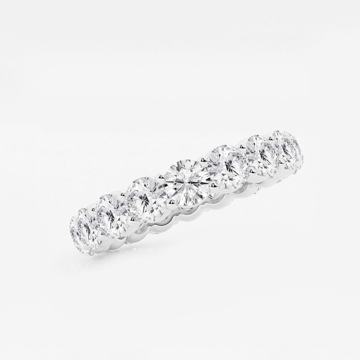 Round shape Diamonds Eternity Ring